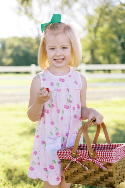 The Proper Peony Parkside Pima Cherry Blooms Dress