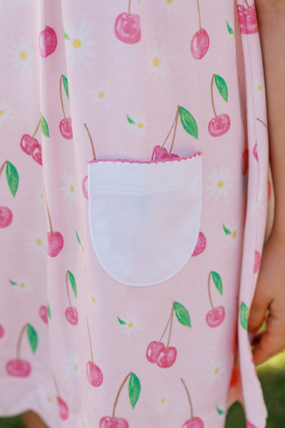 The Proper Peony Parkside Pima Cherry Blooms Dress