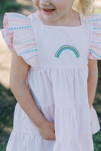 The Proper Peony Classic Dorothy Rainbow Sundress