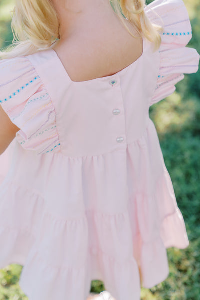 The Proper Peony Classic Dorothy Rainbow Sundress