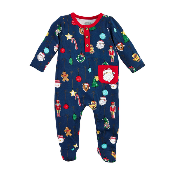 Mud Pie Navy Ornament Sleeper