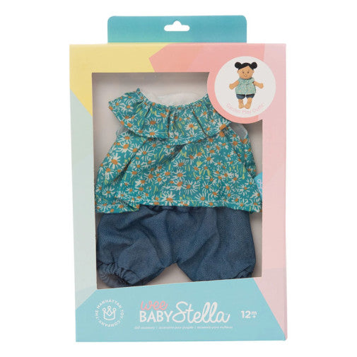 Wee Baby Stella Girl Outfit - Garden Play Outfit