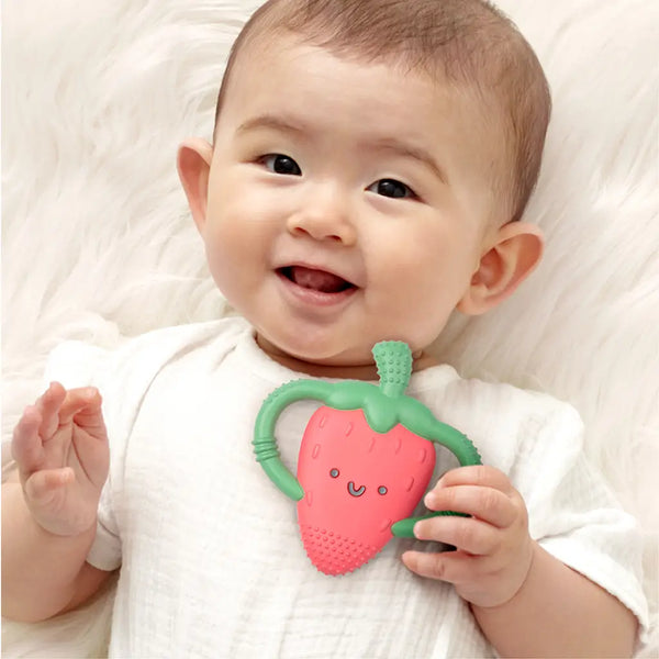 Itzy Ritzy Teether - Strawberry Chew Crew