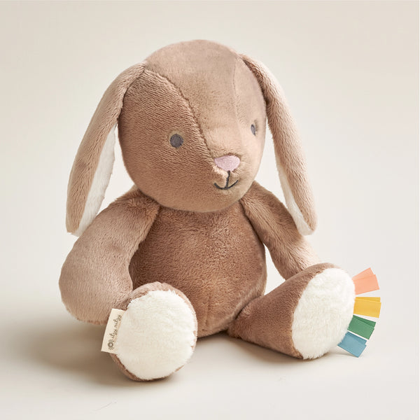 Itzy Ritzy Plush Sweetie Snuggles Taupe Bunny