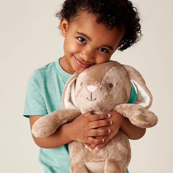 Itzy Ritzy Plush Sweetie Snuggles Taupe Bunny