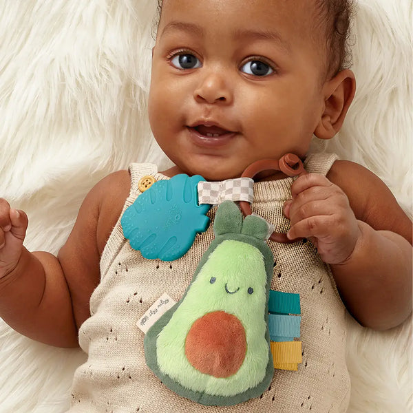 Itzy Ritzy Teether - Plush Avocado