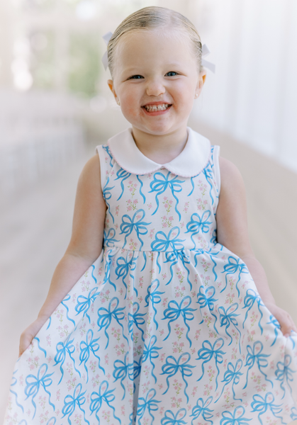 The Proper Peony Parkside Pima Blossom Twirl Dress