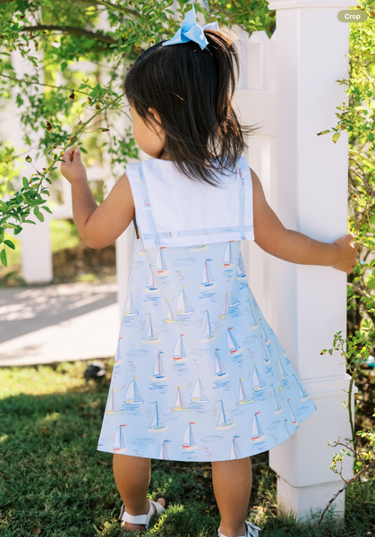 The Proper Peony Parkside Pima Mariner Dress