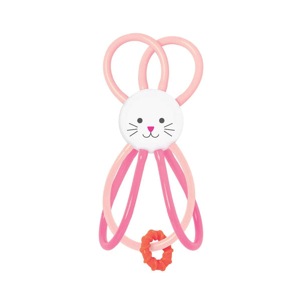 Manhattan Toy Winkel Bunny Rattle and Sensory Teether Baby