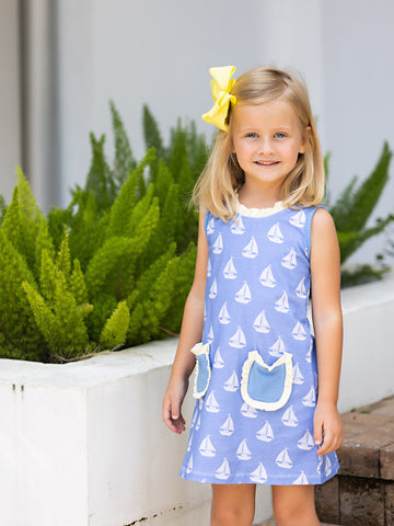 The Oaks Apparel Dress - Blue Sail Away Dress