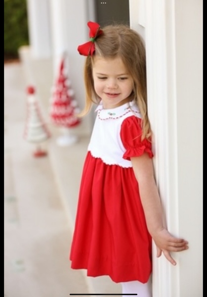 The Proper Peony Red Tinsel Dress