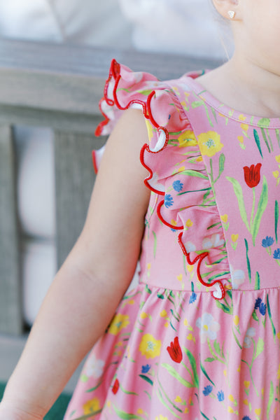 The Proper Peony Parkside Pima Lola Twirl Dress