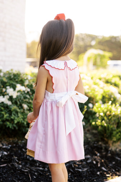 The Proper Peony Classic Savannah Strawberry Dress Pink